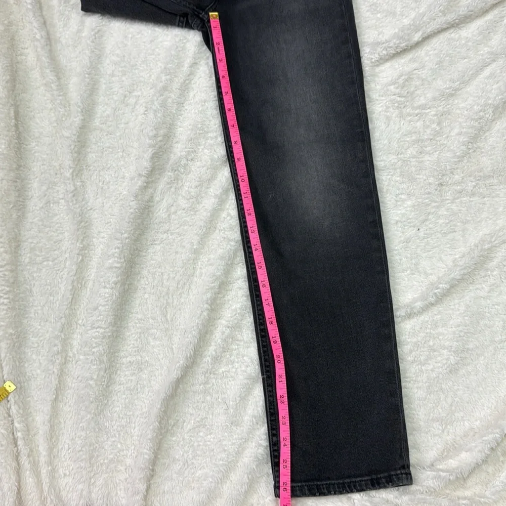 Re/Done Black Straight Leg Jeans Timeless Style - Picture 8 of 10